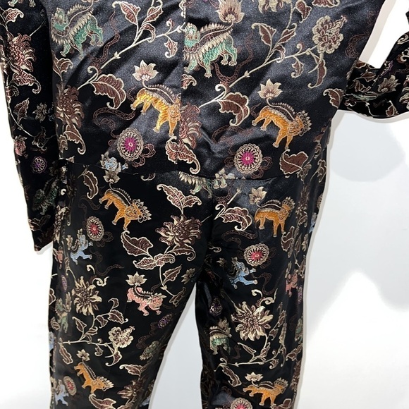 Joseph Ribkoff Chinese Dragon Brocade 2 piece Suit Jacket and Trousers 8/10 - Picture 13 of 17